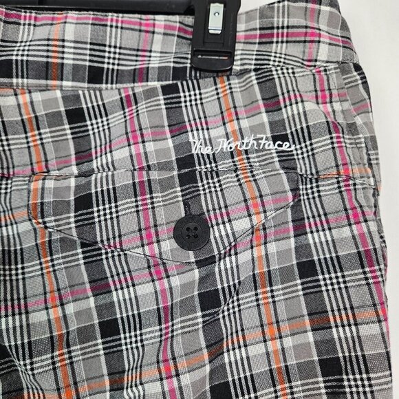 The North Face Liliput 100% Cotton Plaid Bermuda Short 14 Long - Picture 3 of 9